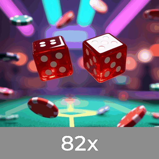 82x: Slots com Mega Jackpots, Poker de Alta Velocidade, Roleta ao Vivo com Dealers, Blackjack com Melhor RTP, Bacará com Imersão Total